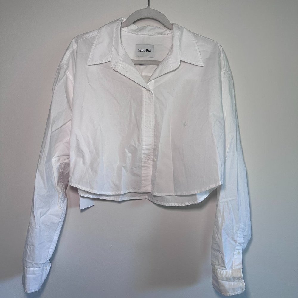 Aritzia Sunday Best Poppy Shirt